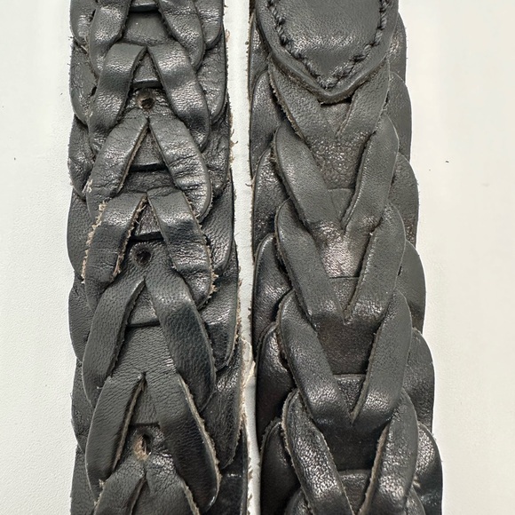 Kenneth Cole New York Black Leather Belt Size 36 - Picture 7 of 8